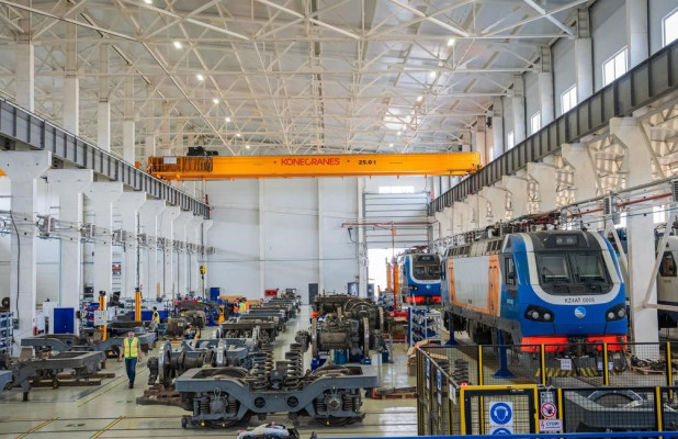 Alstom открыл первый в Казахстане центр по производству и обслуживанию железнодорожных вагонов