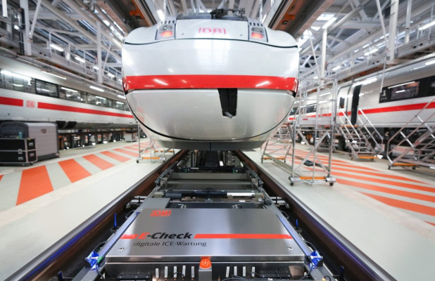 Deutsche Bahn инвестирует 55 млн евро в процесс проверки поездов ICE с помощью роботов и искусственного интеллекта