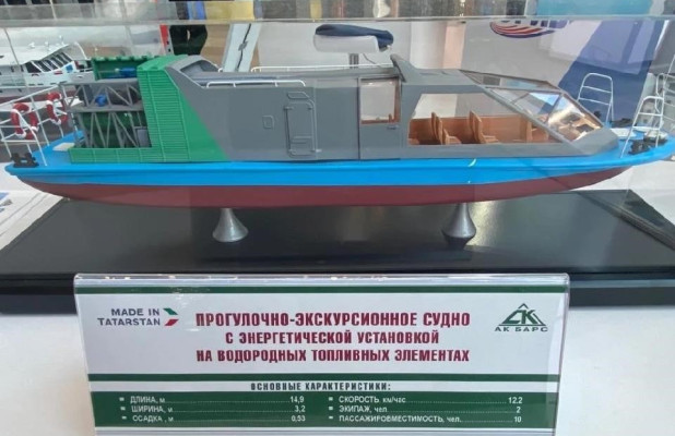 В Зеленодольске завершают строительство экосудна для Байкала