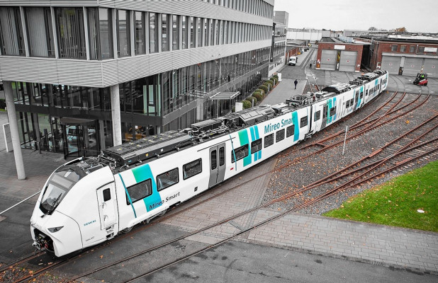 Компания Siemens продемонстрировала электропоезд Mireo Smart