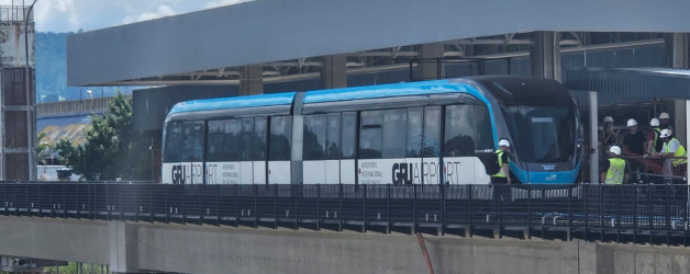 Marcopolo Rail поставила первый пневматический поезд для аэропорта Сан-Паулу